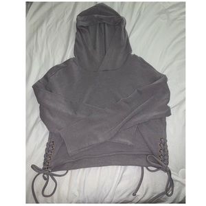 Long sleeve crop top